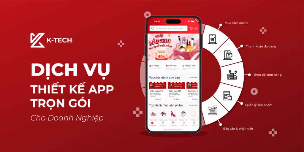 Dịch Vụ Thiết Kế App Trọn Gói Cho Doanh Nghiệp 2025